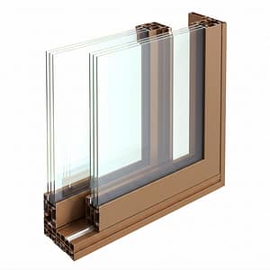 bronze color 3d image