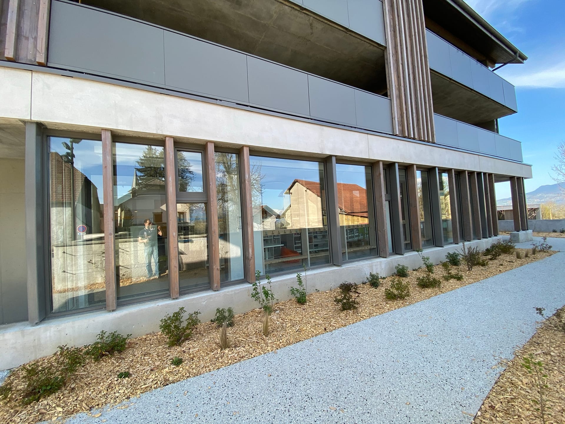 Oversized lift and slide door