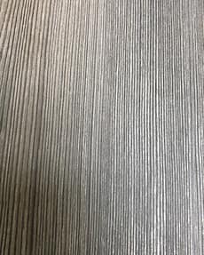 Wire-brushed wood finish in silver gray