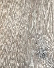 Wire-brushed wood finish in whitewashed
